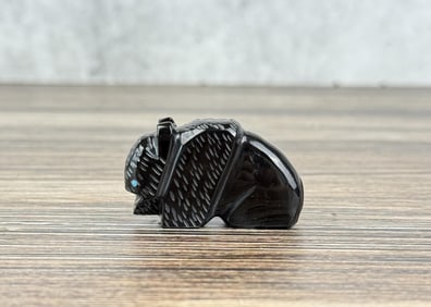 Emery Boone Zuni Carved Buffalo Fetish