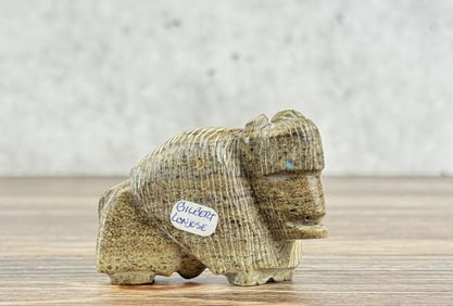 Gilbert Lonjose Zuni Carved Buffalo Fetish