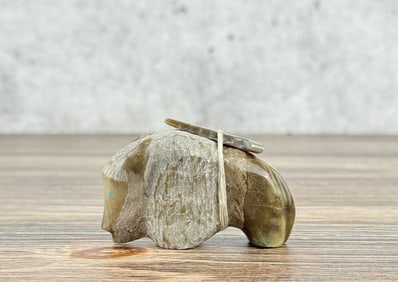 Zuni Carved Buffalo Fetish