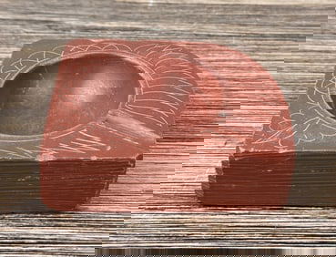 Standing Eagle Indian Catlinite Pipestone Ashtray