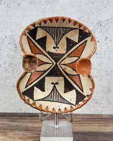 Acoma Pueblo Pottery Ashtray