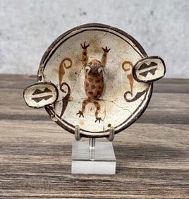 Zuni Pueblo Tadpole Frog Ashtray
