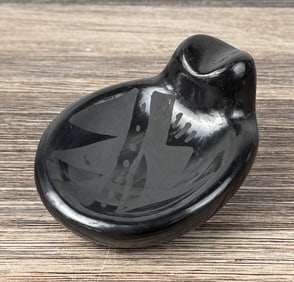 Anita Salazar Santa Clara Pueblo Pottery Ashtray