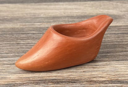 Laura Tafoya Santa Clara Pueblo Pottery Boot Shoe