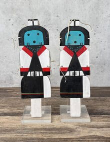 Pair of Hopi Indian Dance Wands