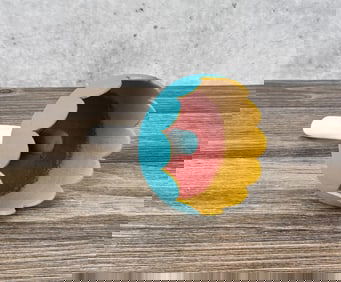 Hopi Indian Gourd Flower Dance Wand