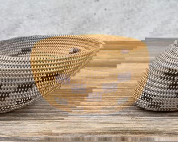 Washoe Native American Indian Single Rod Basket