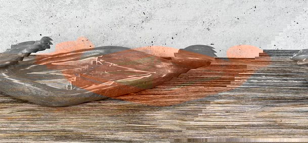 Santa Clara Pueblo Bird Effigy Ashtray