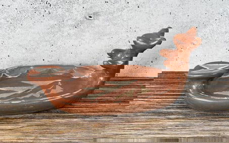 Agapita Tafoya Santa Clara Pueblo Bear Ashtray