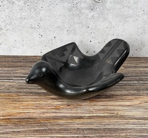 Anita Suazo Santa Clara Pueblo Bird Dish