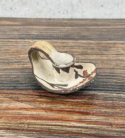 Acoma Pueblo Pottery Candlestick