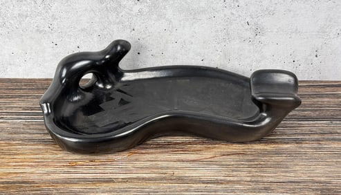 Belen Tapia Santa Clara Pueblo Otter Ashtray