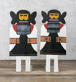 Pair of Hopi Indian Dance Wands