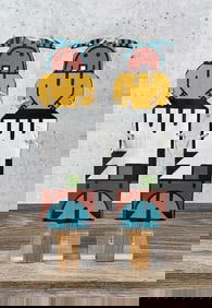 Pair of Hopi Indian Dance Wands