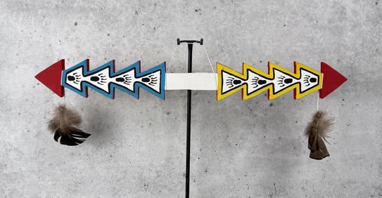 Hopi Indian Dance Wand Lightning Stick