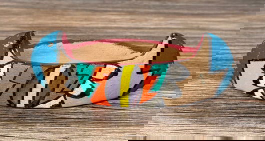 Jemez Pueblo Pottery Canoe