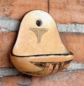 Hopi Indian Pottery Wall Pocket