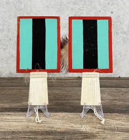 Pair of Hopi Indian Dance Wands