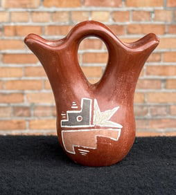 Santa Clara Pueblo Wedding Vase