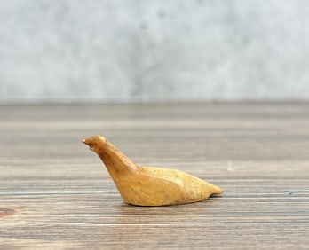 Ancient Thule Inuit Alaskan Tingmiujang Game Bird