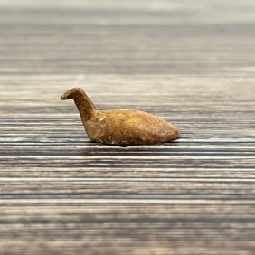 Ancient Thule Inuit Alaskan Tingmiujang Game Bird