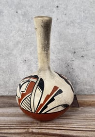 Jemez Pueblo Bud Vase