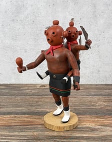 Eugene Calnimptewa Hopi Mudhead Kachina Doll