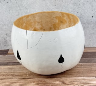 Hopi Indian Painted Gourd Bowl