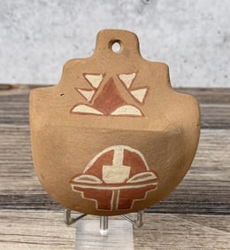 San Juan Pueblo Pottery Wall Pocket