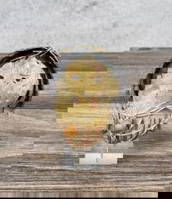 Jan Badger Navajo Kachina Face Mask Pottery