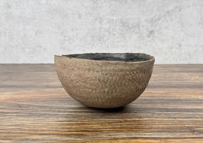 Ancient Salado Indian Corrugated Bowl Pot