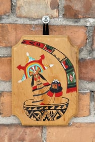Hopi Indian Kachina Plaque