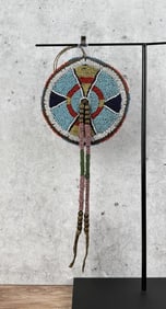 Crow Native American Indian Beaded Belt Bag