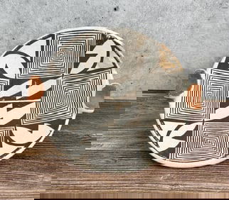 Acoma Pueblo Pottery Ashtray