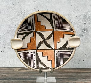 Acoma Pueblo Pottery Ashtray