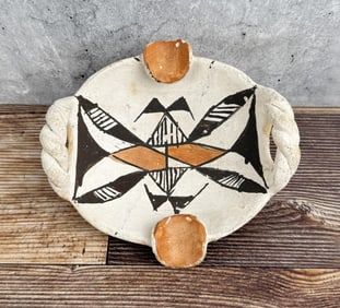 Acoma Pueblo Pottery Ashtray