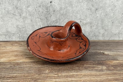 Maricopa Pottery Candlestick