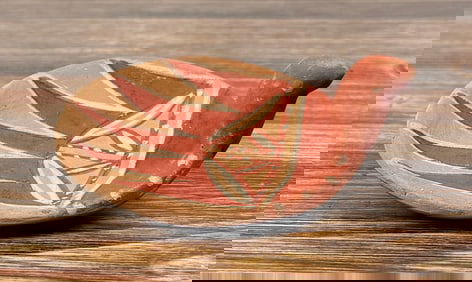 San Juan Pueblo Bird Dish