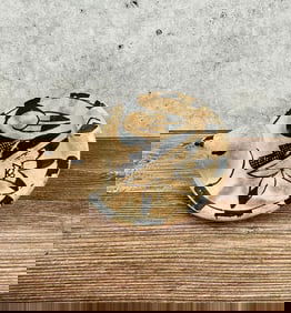 Isleta Pueblo Pottery Bird Ashtray