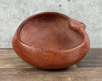 Maricopa Pottery Whirling Log Swastika Ashtray