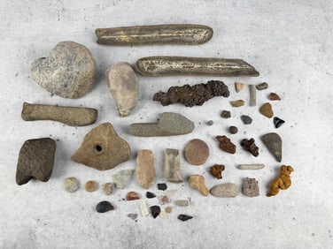 Collection of Native American Indian Artifacts