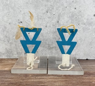 Pair of Hopi Indian Dance Wands