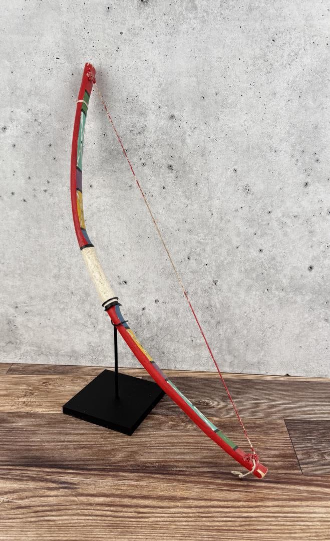 Hopi Pueblo Polychrome Painted Bow (1 of 4)