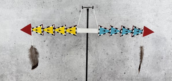 Hopi Indian Dance Wand Lightning Stick