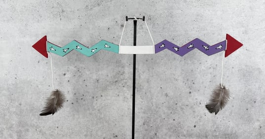 Hopi Indian Dance Wand Lightning Stick