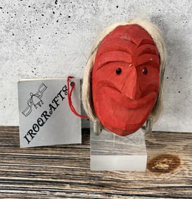 Iroquois Indian Cayuga Common Face Maskette