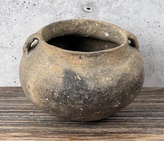 Ancient Mississippian Rhodes Handled Jar