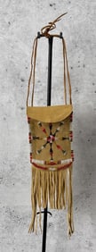 Native American Indian Beaded Strike a Lite Bag