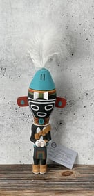 Hopi Indian Kachina Doll Rattle