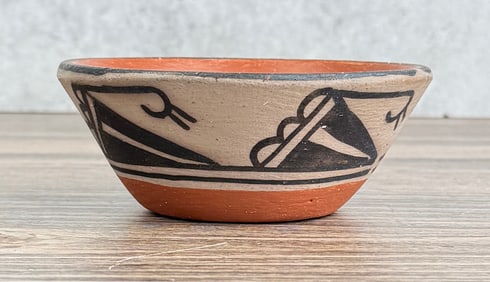 Mary Tenorio Santo Domingo Pueblo Bowl